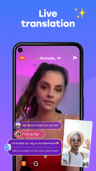 Herunterladen Mili - Live Video Chat Soziales für Android Bildschirmfoto 3