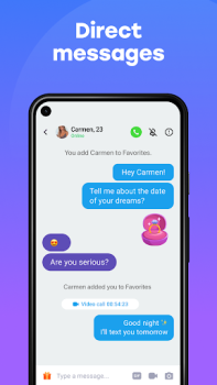 Herunterladen Mili - Live Video Chat Soziales für Android Bildschirmfoto 5