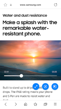 Herunterladen Samsung Internet Browser Beta Kommunikation für Android Bildschirmfoto 4