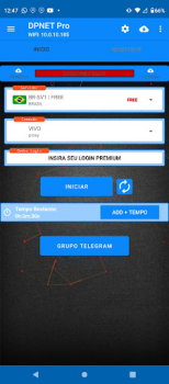 Herunterladen DPNET Pro - Client VPN - SSH Quizze für Android Bildschirmfoto 3