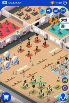 Herunterladen Idle Fitness Gym Tycoon - Game Simulatoren für Android Bildschirmfoto 6