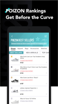 Herunterladen POIZON - Sneakers & Apparel Einkaufen für Android Bildschirmfoto 3