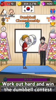 Herunterladen Arm Wrestling Clicker Simulatoren für Android Bildschirmfoto 7
