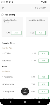 Herunterladen Pizza Hot Essen & Trinken für Android Bildschirmfoto 2