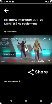 Herunterladen Tanz zum Abnehmen Gesundheit & Fitness für Android Bildschirmfoto 4