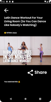 Herunterladen Tanz zum Abnehmen Gesundheit & Fitness für Android Bildschirmfoto 7