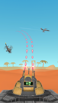 Herunterladen Air Defense: Flugzeug-Shooting Arkade für Android Bildschirmfoto 2