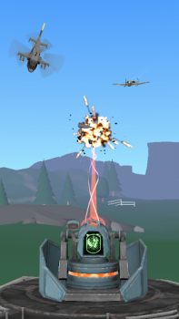 Herunterladen Air Defense: Flugzeug-Shooting Arkade für Android Bildschirmfoto 5