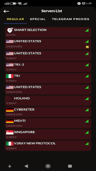 Herunterladen Saeron Vpn Werkzeuge für Android Bildschirmfoto 3