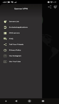Herunterladen Saeron Vpn Werkzeuge für Android Bildschirmfoto 6