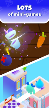 Herunterladen My Talking Slimy: Cat Friends Gelegentlich für Android Bildschirmfoto 4