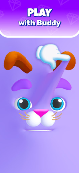 Herunterladen My Talking Slimy: Cat Friends Gelegentlich für Android Bildschirmfoto 7