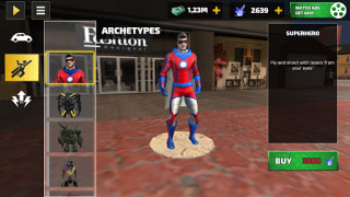 Herunterladen Rope Hero: Vice Town Aktion für Android Bildschirmfoto 3