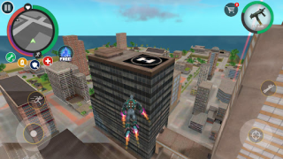 Herunterladen Rope Hero: Vice Town Aktion für Android Bildschirmfoto 4