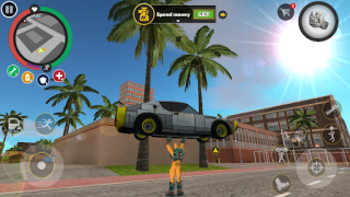 Herunterladen Rope Hero: Vice Town Aktion für Android Bildschirmfoto 6