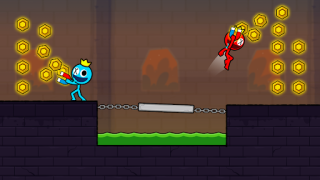 Herunterladen Red and Blue Stick: Animation Abenteuer für Android Bildschirmfoto 3