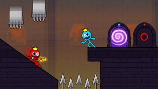 Herunterladen Red and Blue Stick: Animation Abenteuer für Android Bildschirmfoto 4