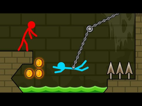 Herunterladen Red and Blue Stick: Animation Abenteuer für Android Bildschirmfoto 8
