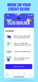 Herunterladen Cleo: Budget & Cash Advance Finanzen für Android Bildschirmfoto 3