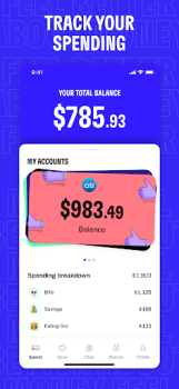 Herunterladen Cleo: Budget & Cash Advance Finanzen für Android Bildschirmfoto 4