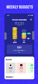 Herunterladen Cleo: Budget & Cash Advance Finanzen für Android Bildschirmfoto 7