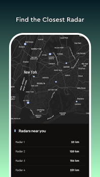 Herunterladen Radarkarte, Radarwarner, HUD Karten & Navigation für Android Bildschirmfoto 4