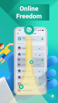 Herunterladen Good friend vpn Werkzeuge für Android Bildschirmfoto 2