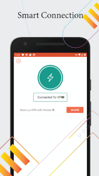 Herunterladen La VPN فیلتر شکن قوی و پرسرعت Kommunikation für Android Bildschirmfoto 2