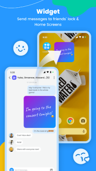 Herunterladen Livestatus Soziales für Android Bildschirmfoto 2