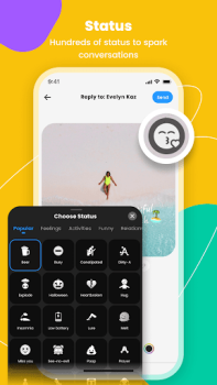 Herunterladen Livestatus Soziales für Android Bildschirmfoto 4