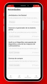 Herunterladen Hacienda SWIFT Argentina Nachrichten & Magazine für Android Bildschirmfoto 2