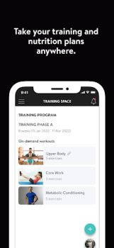 Herunterladen Training Space Gesundheit & Fitness für Android Bildschirmfoto 3
