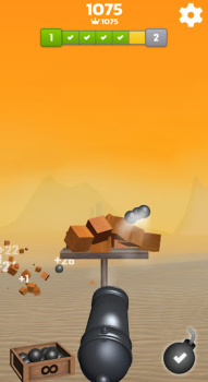 Herunterladen Cannon Ball 3D Ball blast 2023 Arkade für Android Bildschirmfoto 2