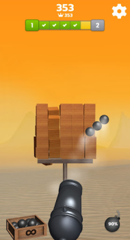 Herunterladen Cannon Ball 3D Ball blast 2023 Arkade für Android Bildschirmfoto 3