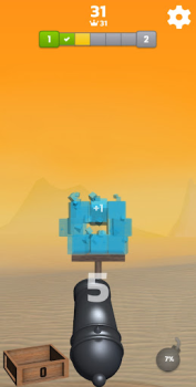 Herunterladen Cannon Ball 3D Ball blast 2023 Arkade für Android Bildschirmfoto 5