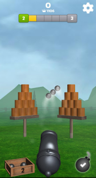 Herunterladen Cannon Ball 3D Ball blast 2023 Arkade für Android Bildschirmfoto 7