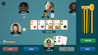 Herunterladen Kindza Poker - Texas Holdem Kasino für Android Bildschirmfoto 3