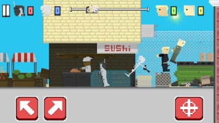 Herunterladen Getaway Shootout Rennen für Android Bildschirmfoto 6