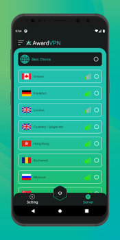 Herunterladen Award VPN Arbeit für Android Bildschirmfoto 4