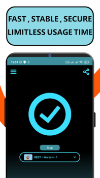 Herunterladen Shine VPN Werkzeuge für Android Bildschirmfoto 3