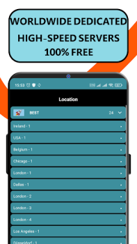 Herunterladen Shine VPN Werkzeuge für Android Bildschirmfoto 5