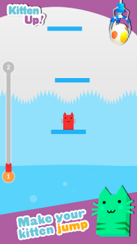Herunterladen Kitten Up! Jump & Claw Games Arkade für Android Bildschirmfoto 5