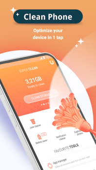 Herunterladen Memory cleaner & junk removal Werkzeuge für Android Bildschirmfoto 7
