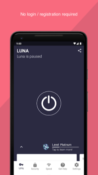 Herunterladen Luna VPN Werkzeuge für Android Bildschirmfoto 5