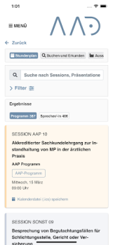 Herunterladen AAD 2023 Medizin für Android Bildschirmfoto 2