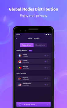 Herunterladen Tachyon VPN - Private Proxy Werkzeuge für Android Bildschirmfoto 2