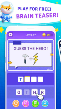 Herunterladen Brain Boom: Word Brain Games Puzzle-Spiele für Android Bildschirmfoto 3