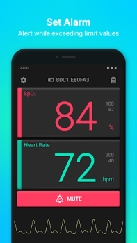 Herunterladen View Tracker (Oximeter) Medizin für Android Bildschirmfoto 5