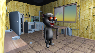 Herunterladen Horror Talking Juan Scary Cat Simulatoren für Android Bildschirmfoto 2