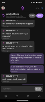 Herunterladen Amethyst Soziales für Android Bildschirmfoto 2